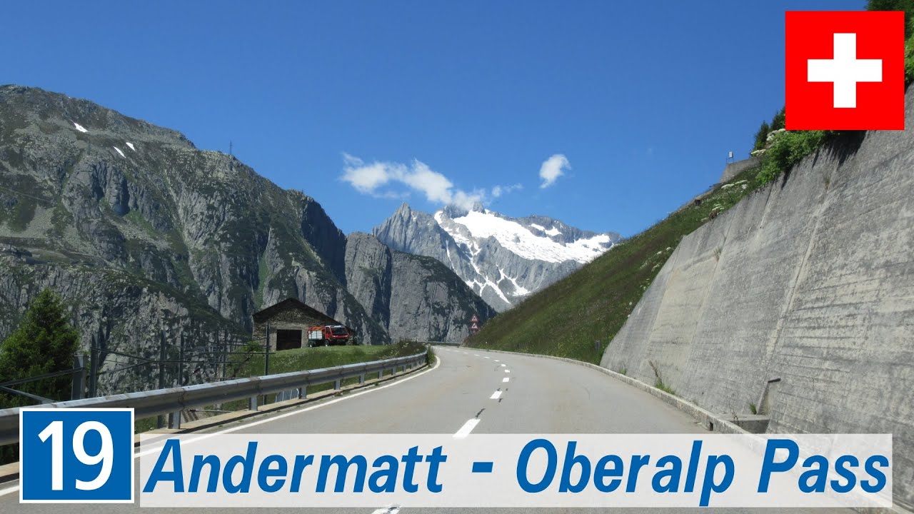 Switzerland: H19 Andermatt - Oberalp Pass
