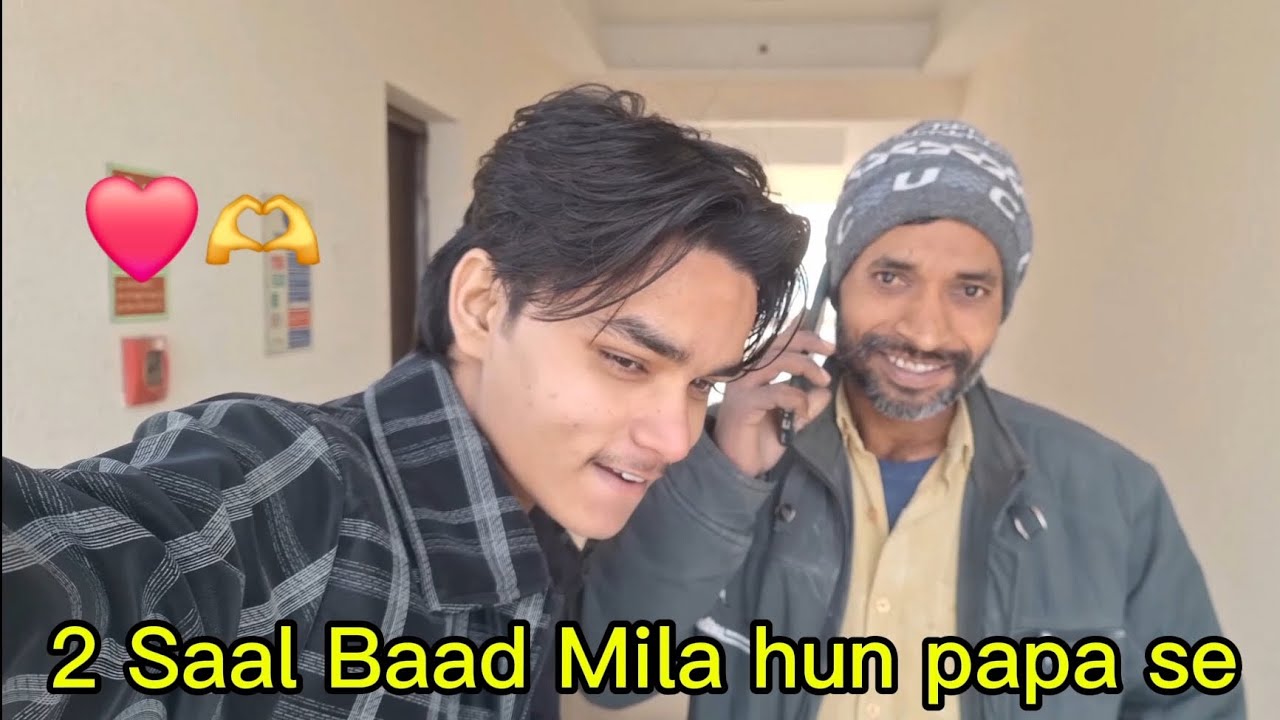 2 Saal Baad Mila hun papa se ❤️🌹🫶