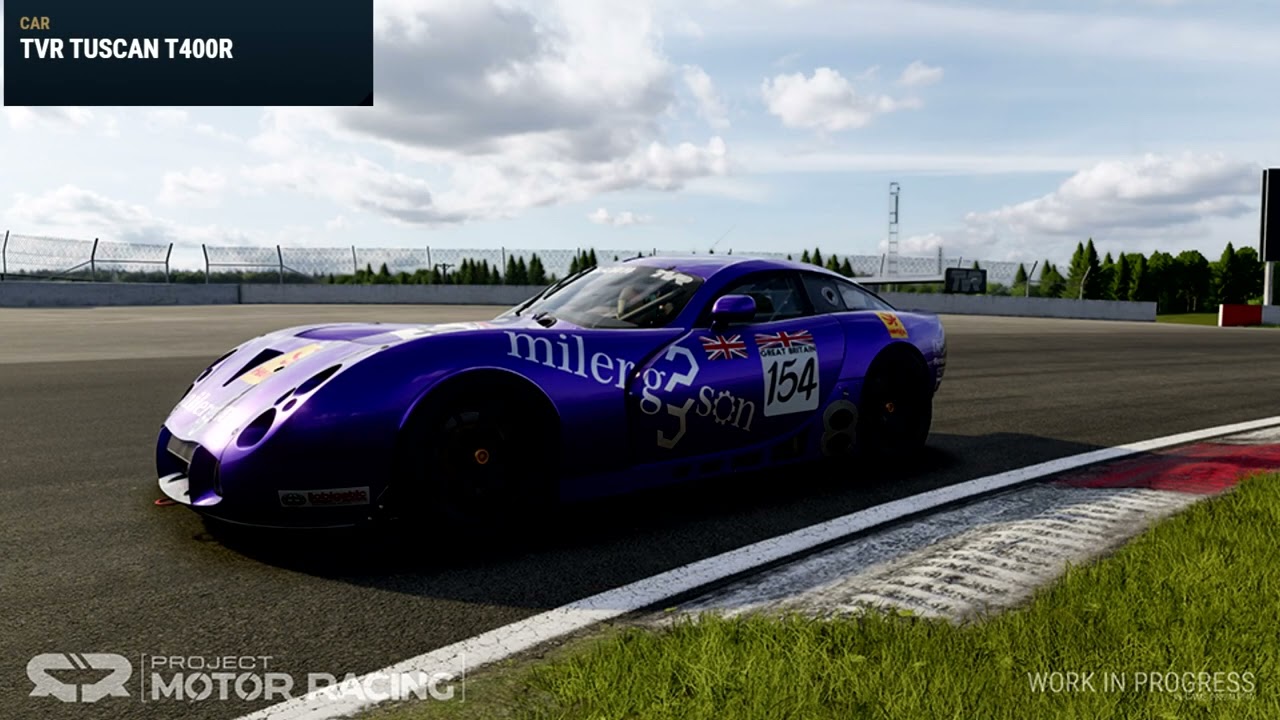 Project Motor Racing — все машины и трассы на данный момент