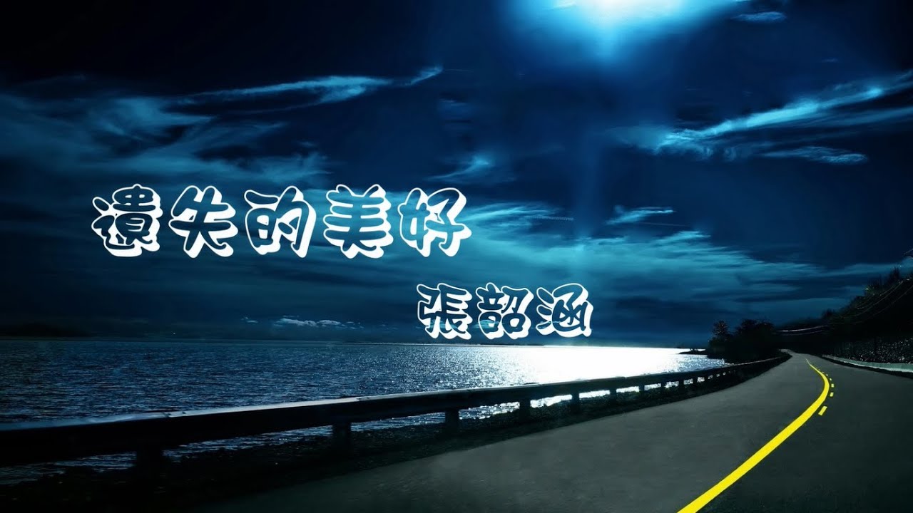 遺失的美好 ~ 張韶涵 ( 動態歌詞 )