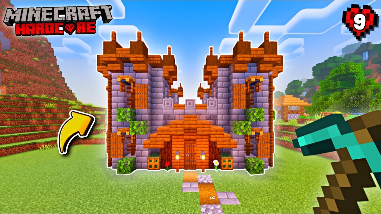 I Build A Madival Castle In Minecraft Hardcore Ep-9 | Not Bigshot 