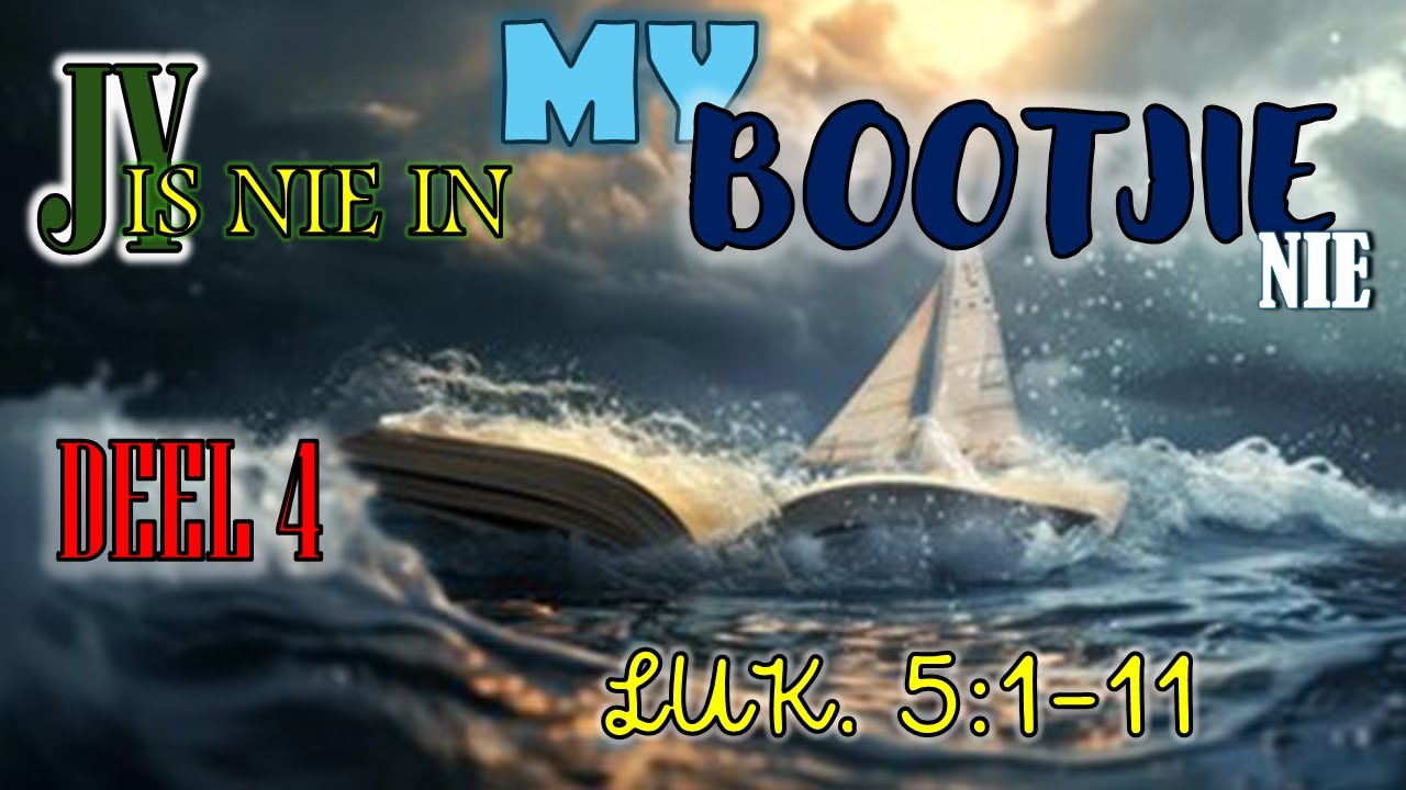 Evangelies-Gereformeerde Kerk, Ds Wimpie Raath, Jy is nie in my bootjie nie - Deel 4