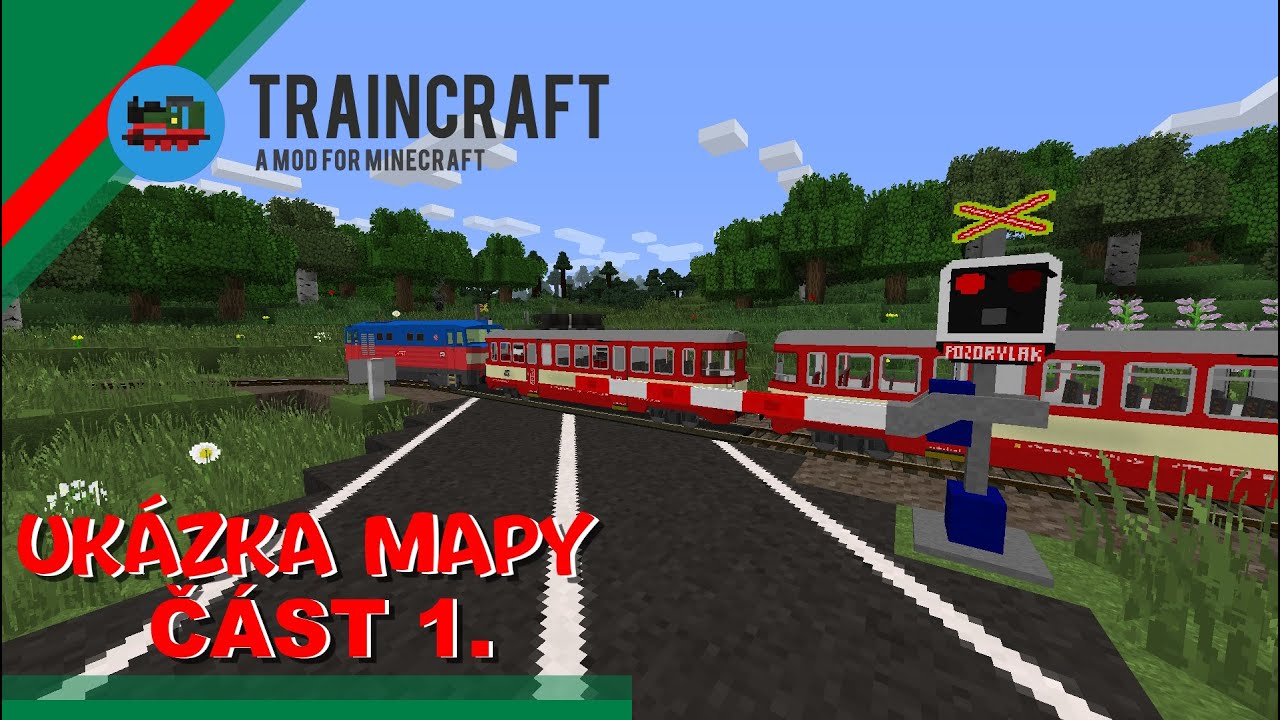 J&Iacute;ZDA PO MAPĚ Z PRVN&Iacute;CH VIDE&Iacute;CH TRAINCRAFTU /traincraft