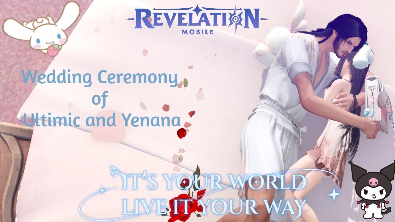 Revelation Mobile x Sanrio characters :Ultimic and Yenana Wedding 天諭 婚禮 Thiên Dụ Lễ Đường Phong Cách