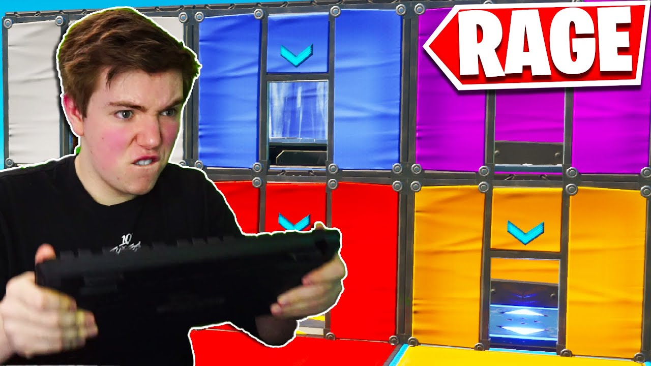 This IMPOSSIBLE RAINBOW Deathrun Made Me RAGE... *200 Deaths* (Fortnite Creative)