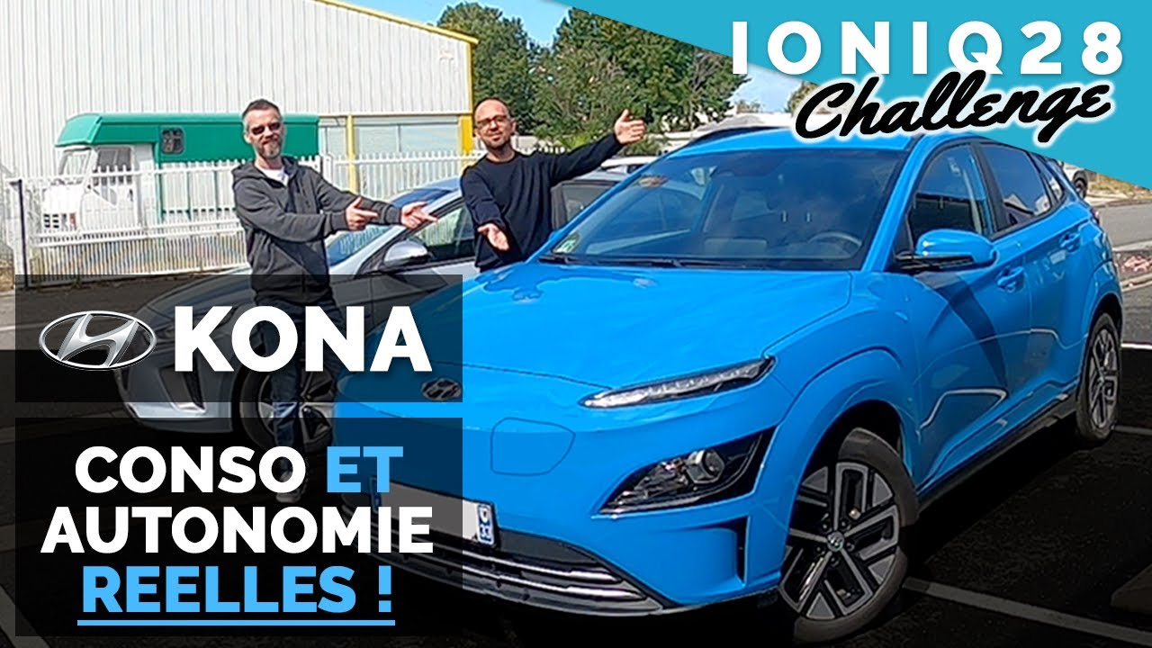 Essai conso Hyundai Kona 64 : réputation méritée ? (Ioniq 28 challenge)