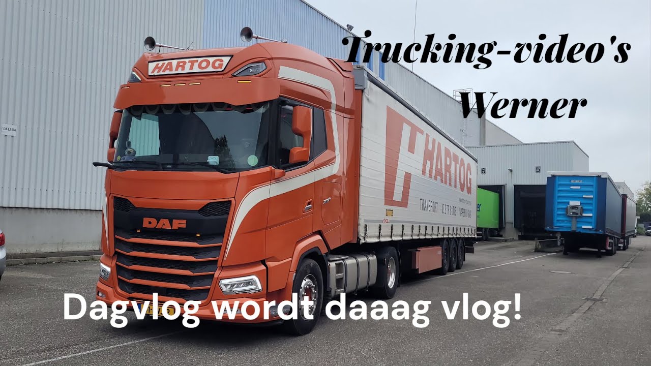Dagvlog mislukt door de klant! | Trucking-video's | Wernervlogt | Frankrijk | Vlog #25 |