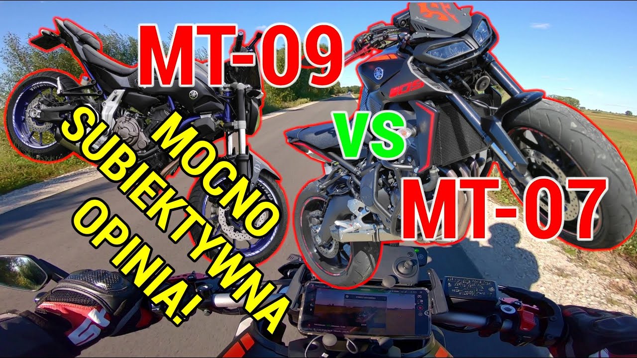 YAMAHA MT-09 vs MT-07 ⭐MOCNO SUBIEKTYWNA OPINIA PO PRZESIADCE⭐ | 🏍️ Brion Rides 🏍️ MOTOVLOGS & TRIPS