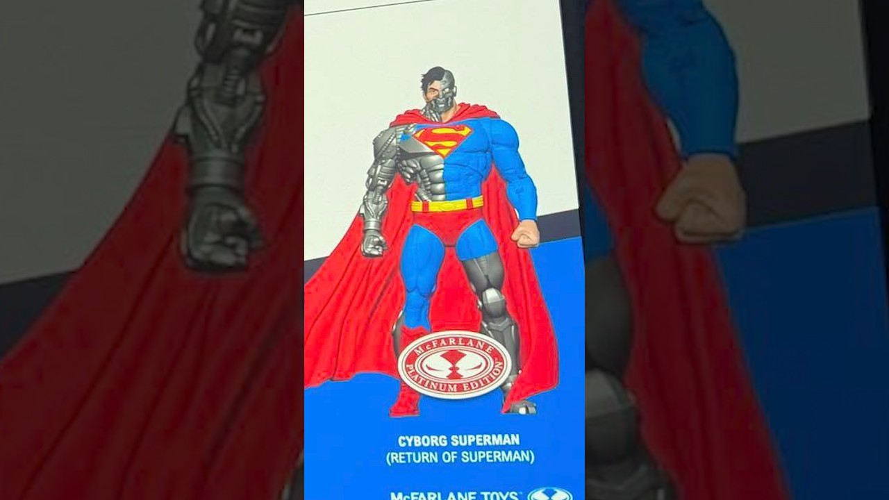 New @mcfarlane_toys_official DC figures revealed at WonderCon 2025 #shorts
