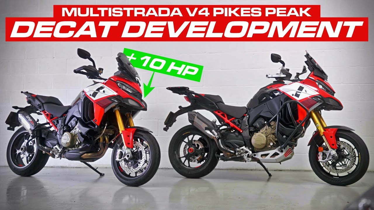 We Decatted our Ducati Multistrada V4 Pikes Peak and You Can Too! | ECU Remapping Available Now