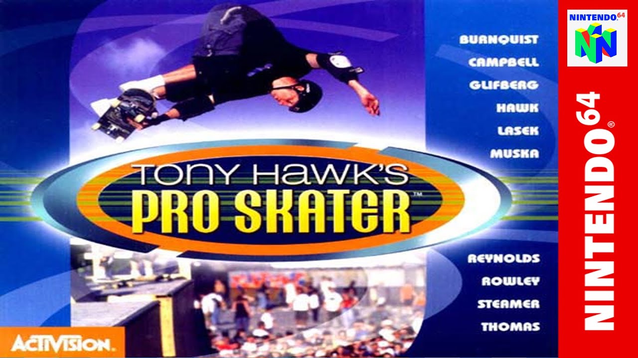 Tony Hawk's Pro Skater (N64) - Full Game Walkthrough / Longplay (4K60ᶠᵖˢ UHD)