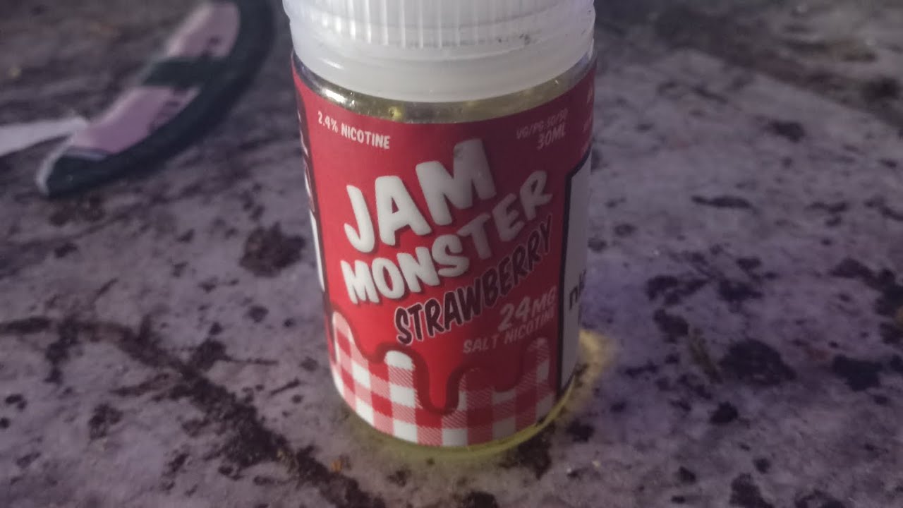 jam monster strawberry 24mg