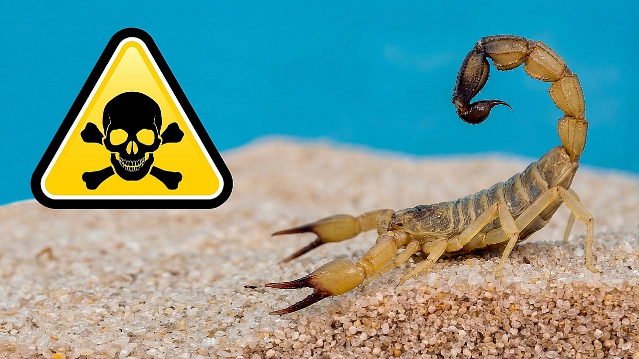 Moim nowym pupilem jest najgroźniejszy skorpion świata! Androctonus australis