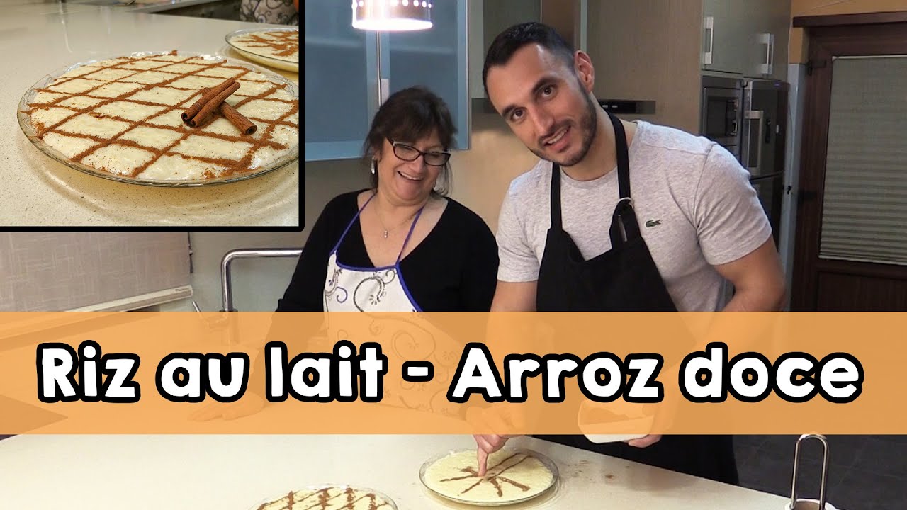 Recette du Riz au lait - (Arroz Doce) avec Maria Rosa et Rodolphe (Ro et Cut)
