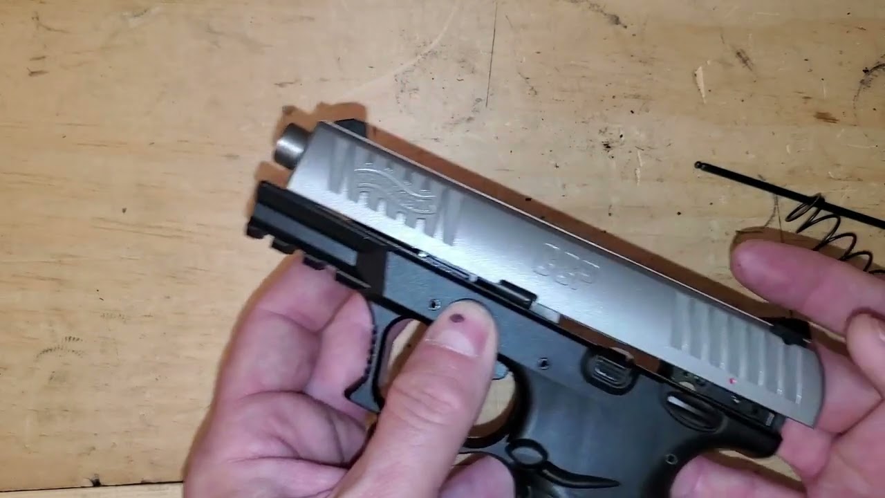 Walther CCP - disassembly and reassembly for cleaning (Mod 1)