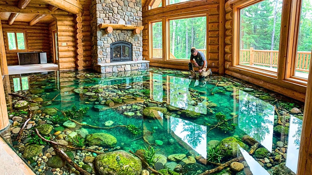 Top 11 Wild Forest River Epoxy Designs Featuring Green Water Tints and Moss Details