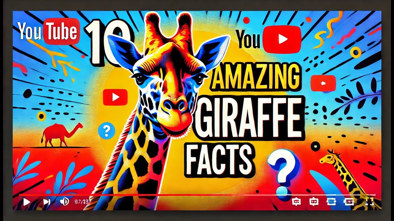 10 AMAZING GIRAFFE FACTS!