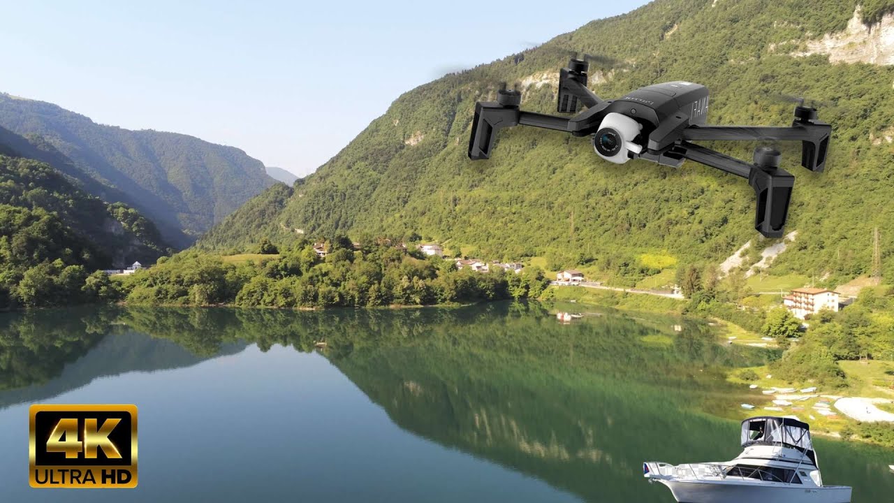 Parrot Anafi  | Flying Over the Lake  | 4K