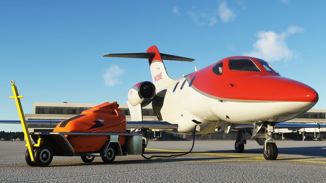 First look at the Honda Jet / HJet in Microsoft Flight Simulator