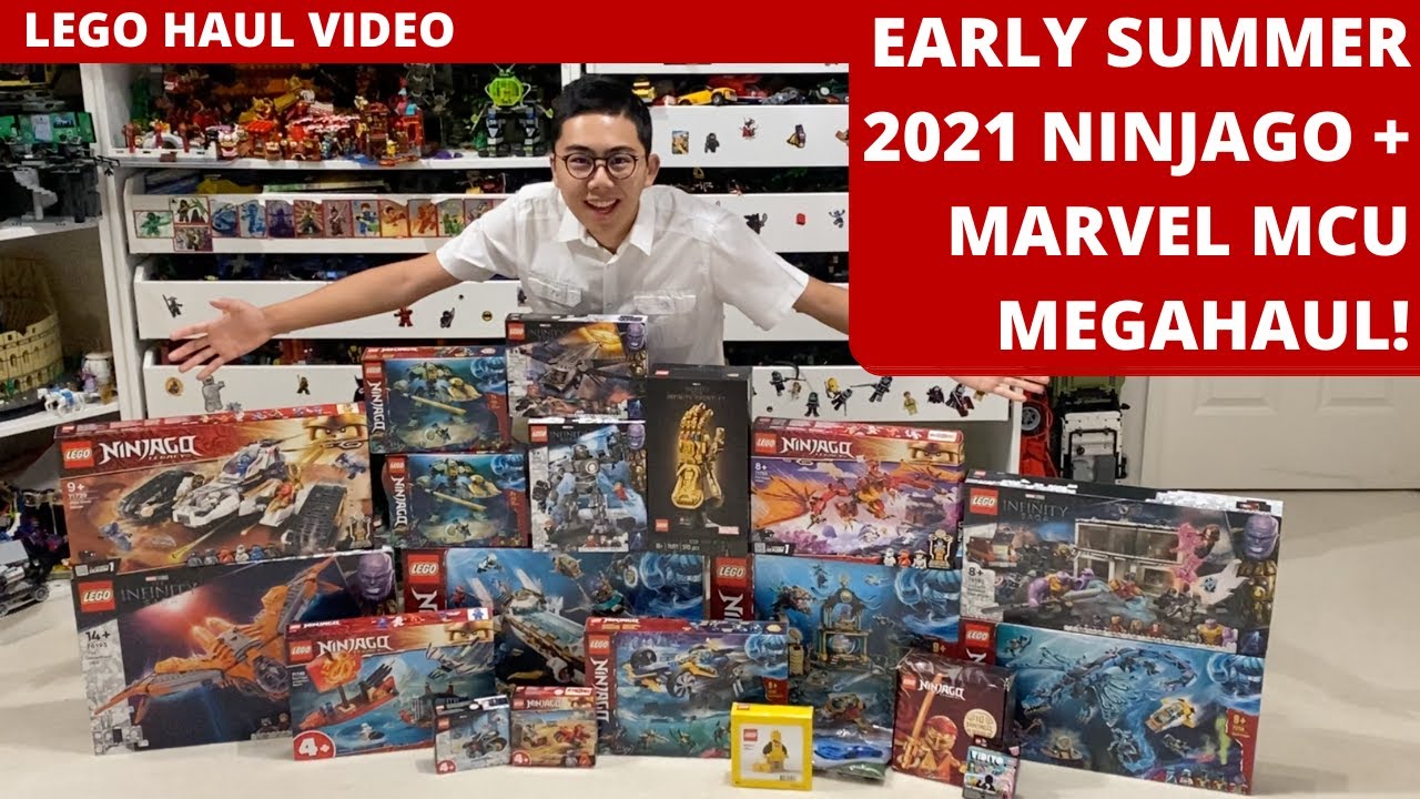 At Last! Summer 2021 Lego MegaHaul: Every Ninjago + MCU Infinity Saga Set EARLY!
