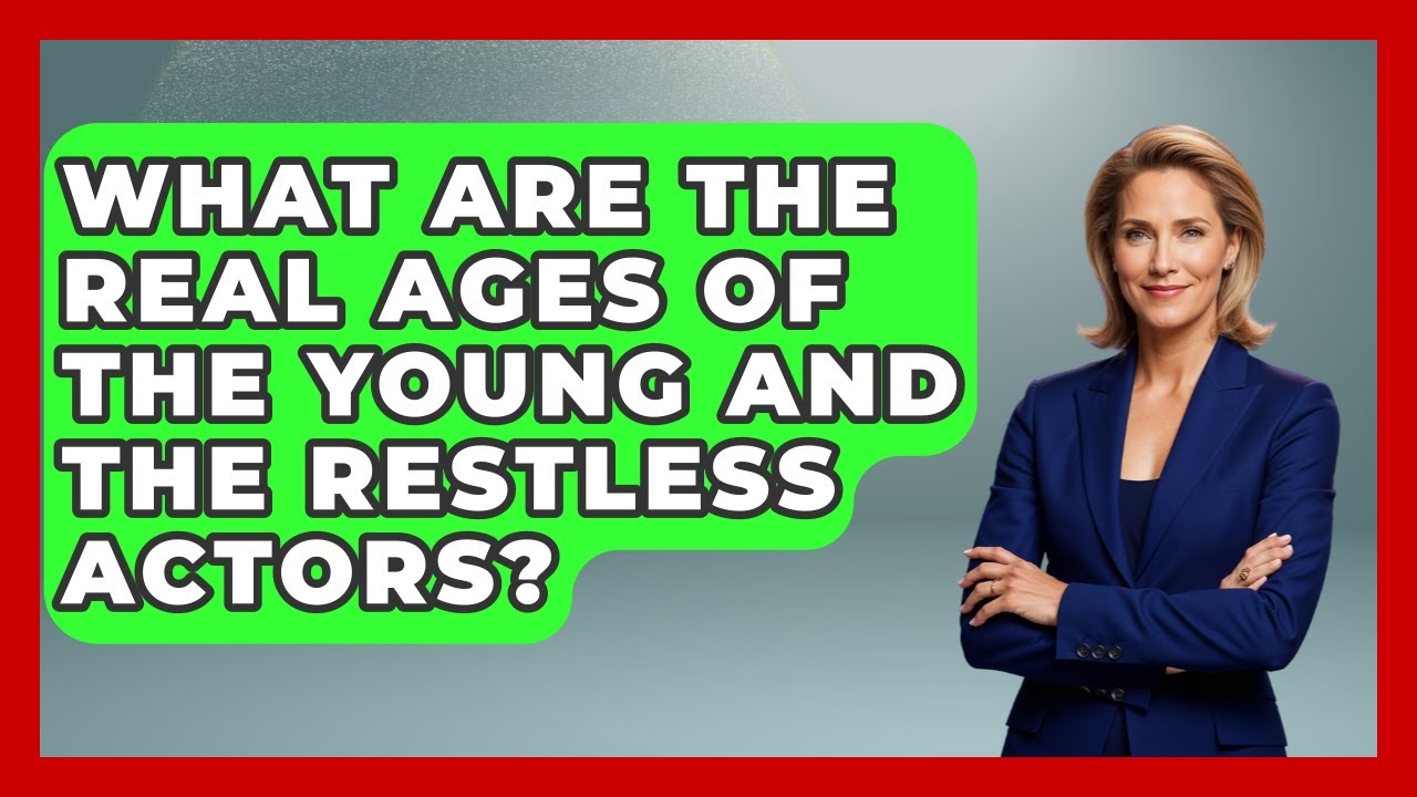 What Are The Real Ages Of The Young And The Restless Actors? - Soap Opera Insider