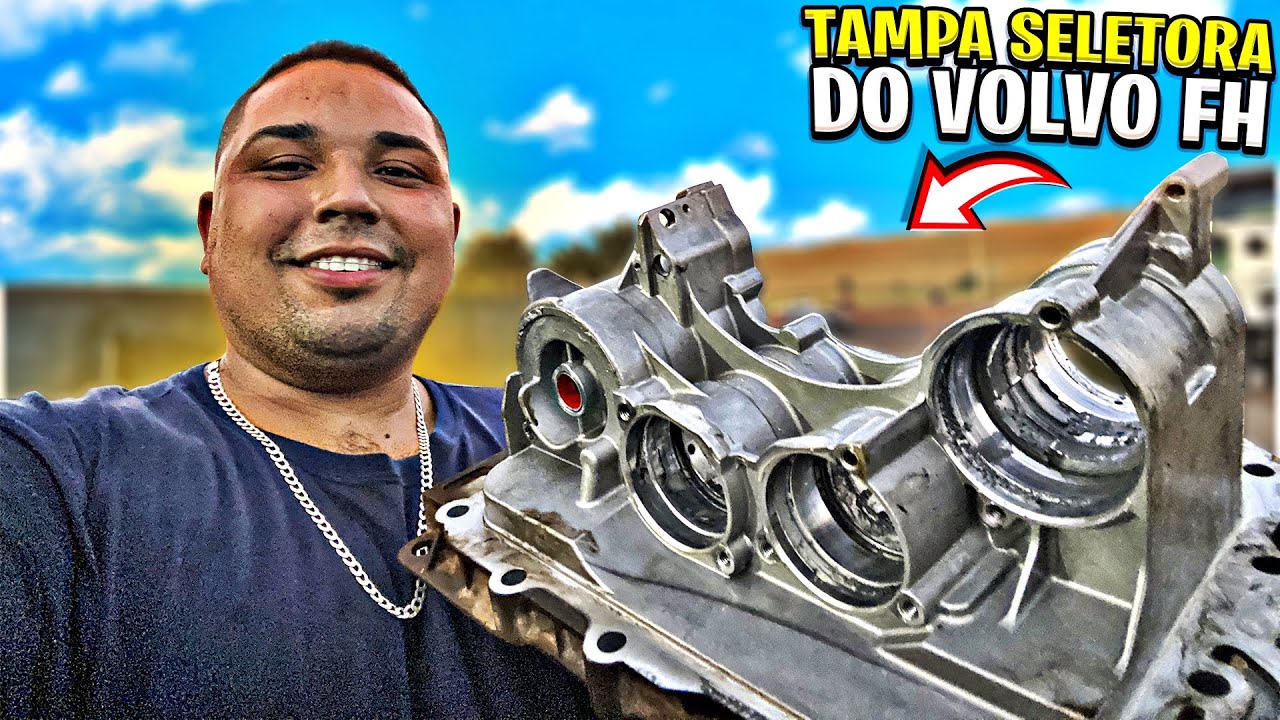 APRENDA A FAZER REVISAO NA TAMPA SELETORA DE MARCHA DO VOLVO FH