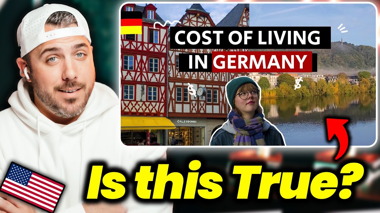 American Reacts to Germany&rsquo;s Cost of LIVING 🇩🇪