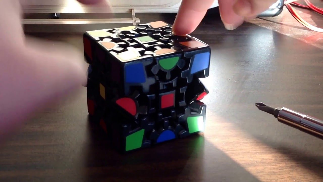 Meffert's Gear Cube: Disassembly and Reassembly