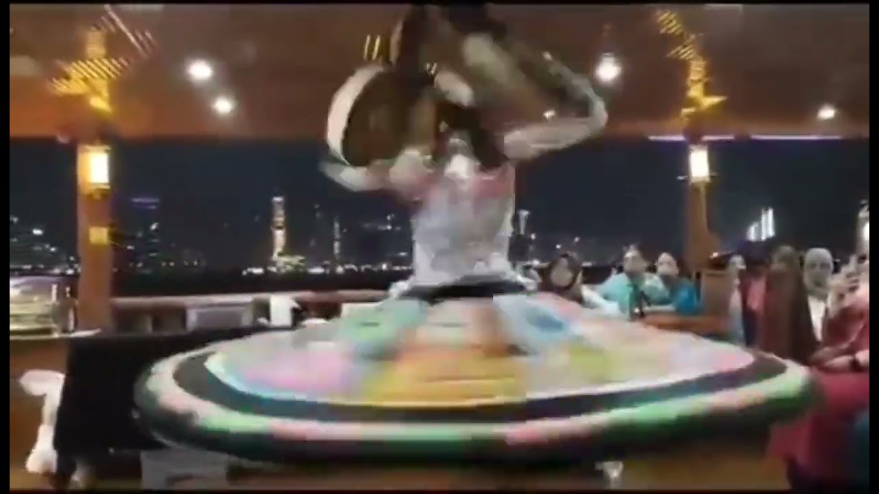 Whirling Dervish Turns Entertainer In Dubai - Dr Mat Rofa