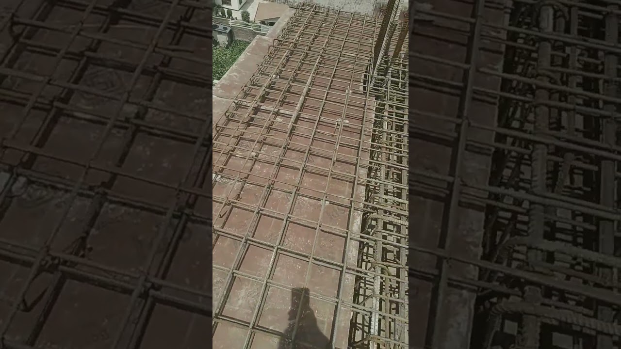 Cantilever Slab reinforcement