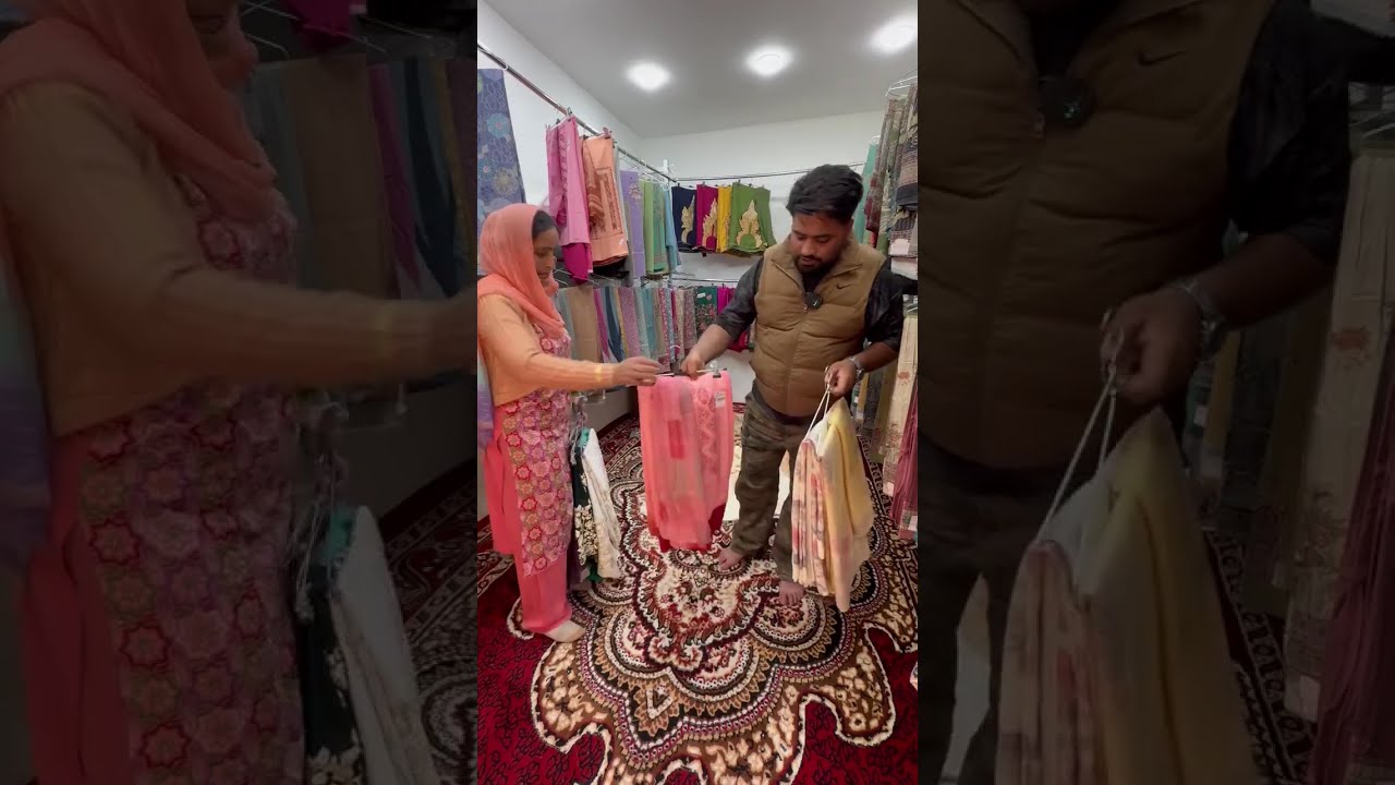 Samiya Textiles Gojwara Srinagar | Zaid Khan Kashmiri 🧵 | Fabrics, Suits & Pherans Collection 💥