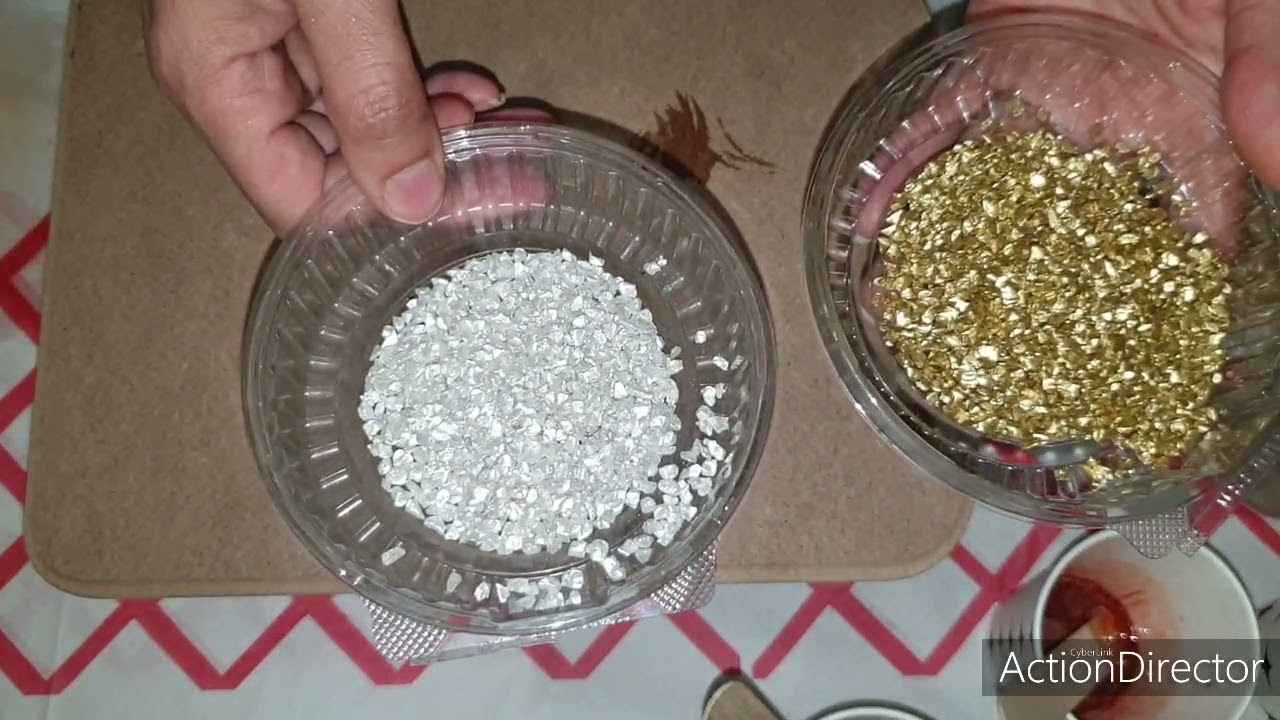 فن الريزن او الايبوكسي عن طريق الصب علي لوحه خشب