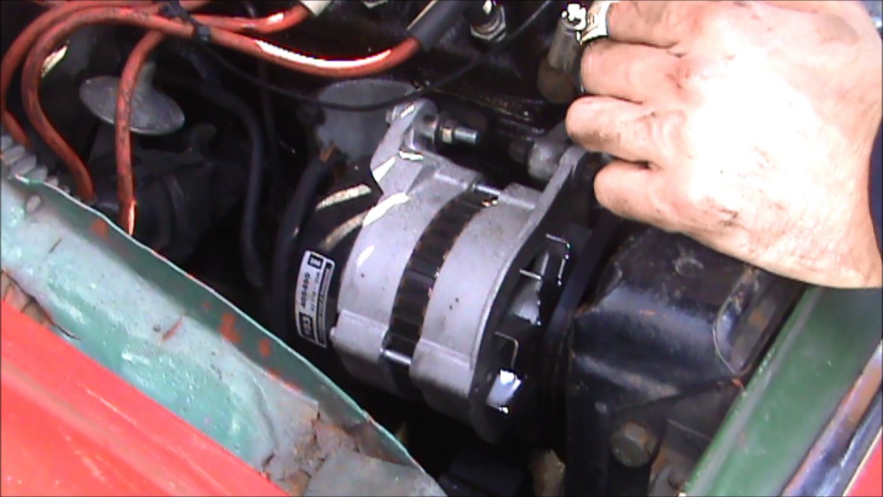 How to adjust the fan belt on your Morris Minor or MGB