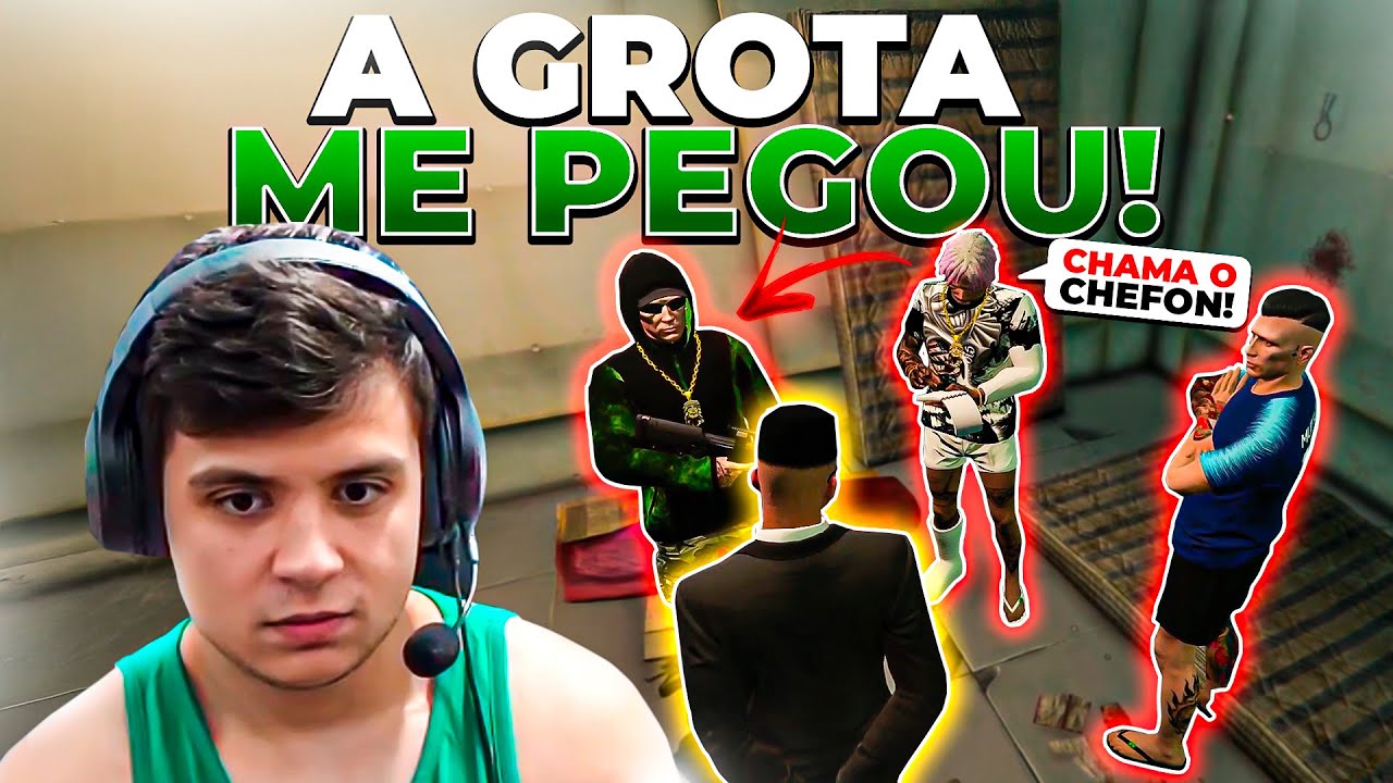 PAULINHO FOI SEQUESTRADO PELA GROTA e VEJA O QUE ACONTECEU!😱 GTA RP (Modder clips)