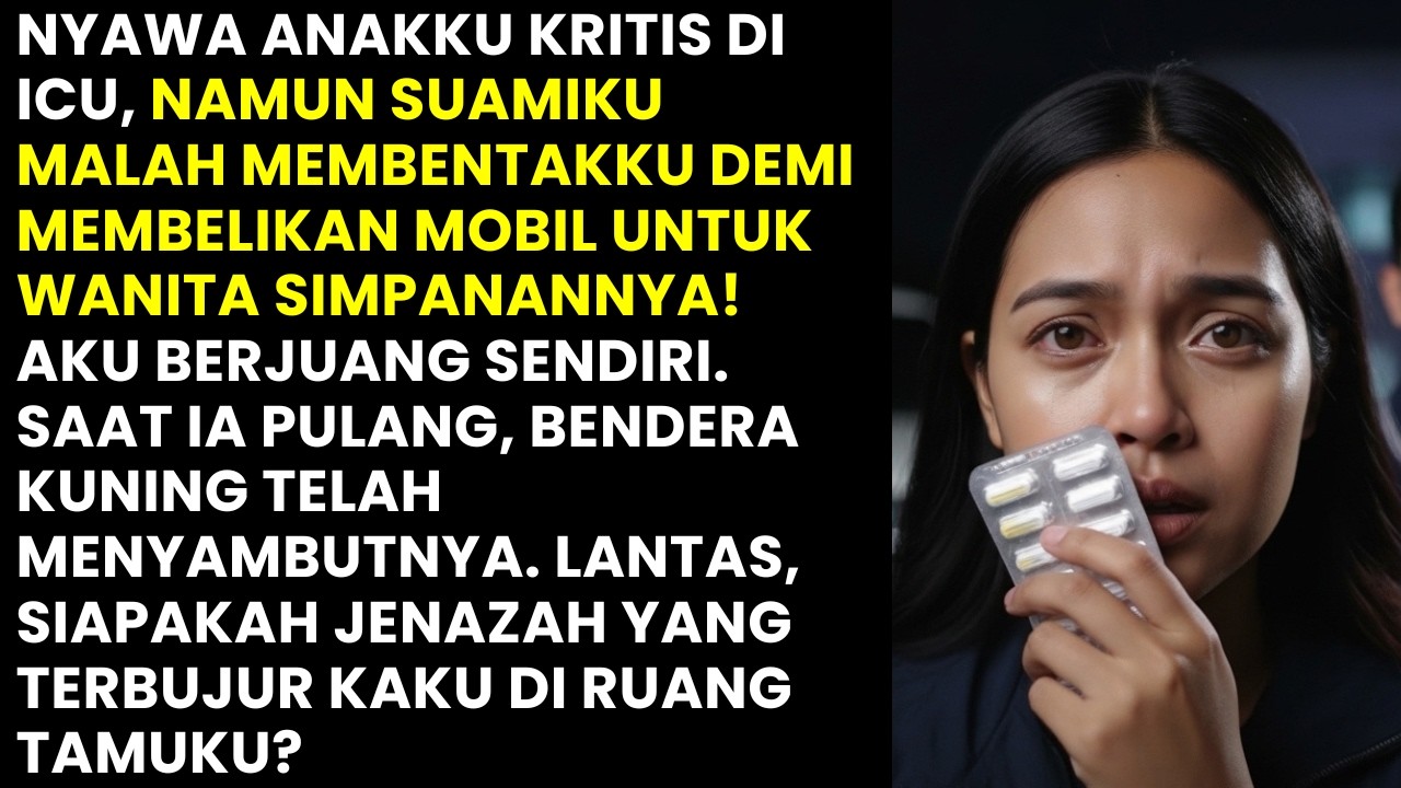 SUAMI PILIH PELAKOR SAAT ANAK KRITIS DI ICU! KINI BENDERA KUNING MENYAMBUTNYA KARENA...