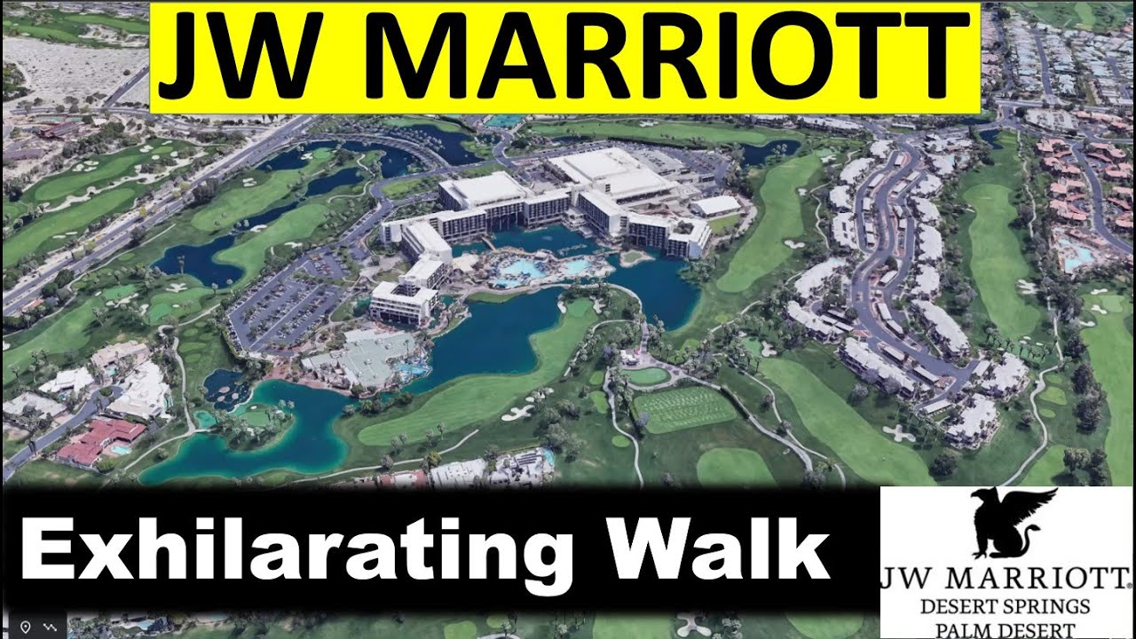 Day trip - A Trek around JW Marriott Resort at Palm Desert Resort
