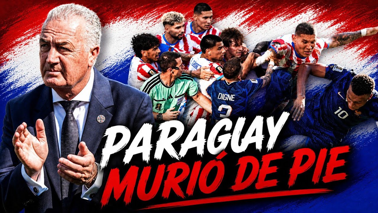 Paraguay vs Francia (0-1) | Nos gan&oacute; Mbapp&eacute; colgados del travesa&ntilde;o | Argentino llora por la ca&iacute;da!!