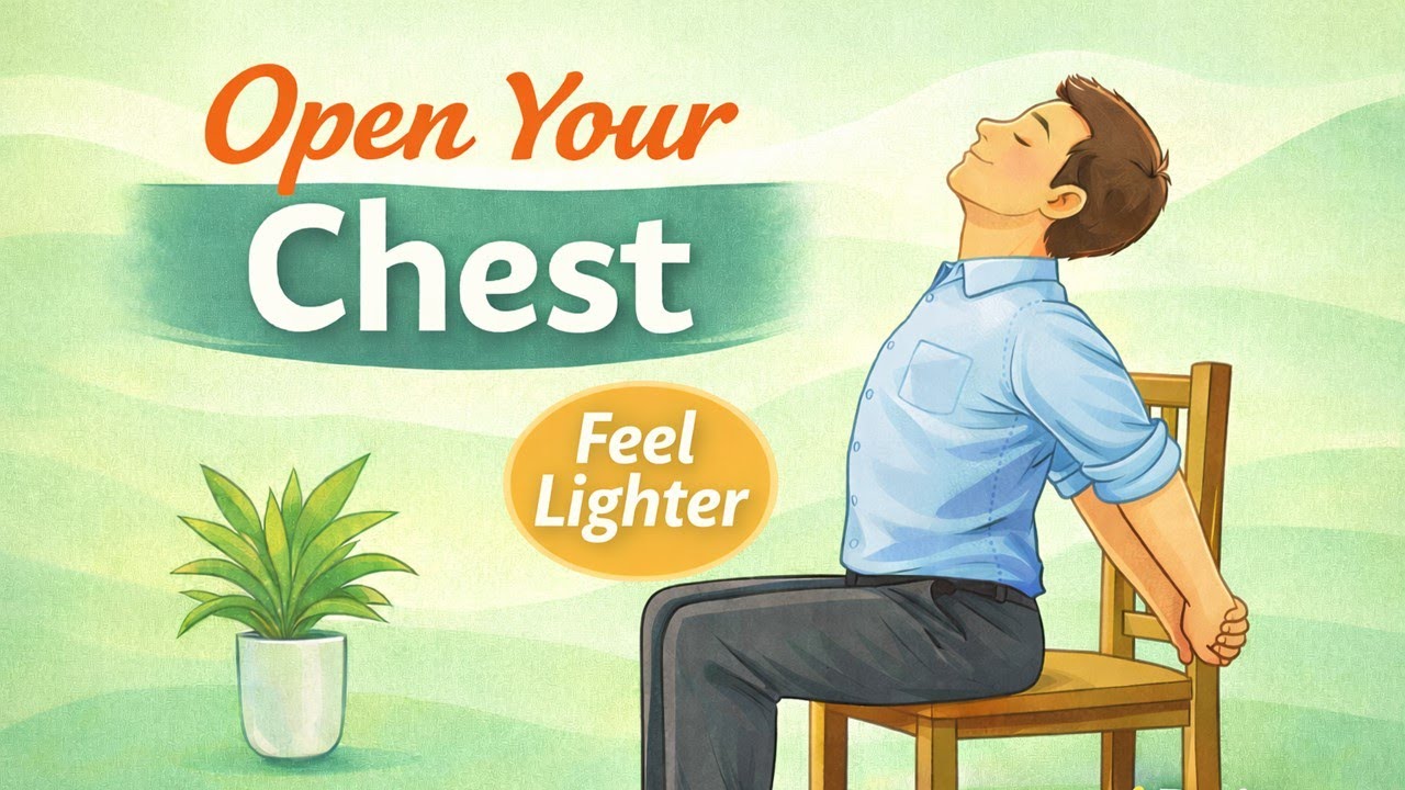 15-Min Chest Opening | Desk Yoga Break