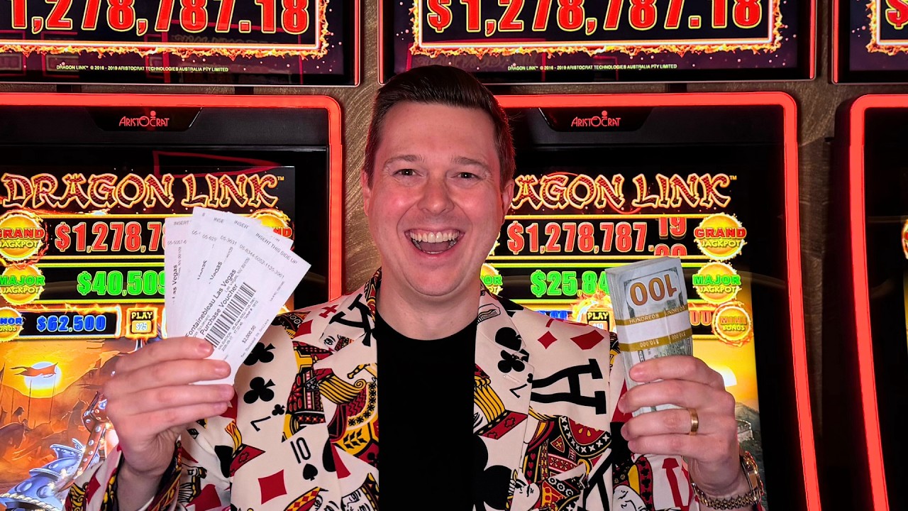 Risking $10,000 On Every Dragon Link In High Limit!