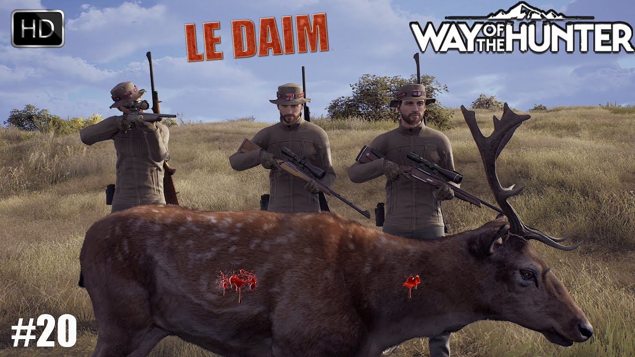 WAY OF THE HUNTER GAMEPLAY #20 À LA CHASSE DU DAIM !!!