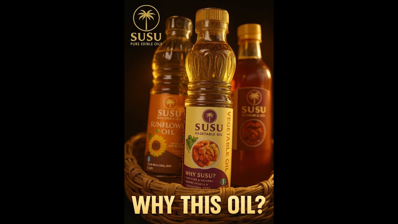 👉 “SUSU OIL – Premium Pure Edible Oils for Everyday Cooking”