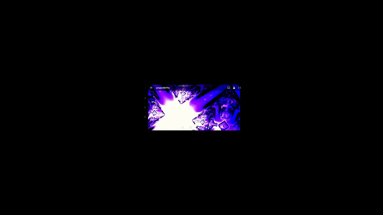 ProjectM Music Visualizer Pro Screen Record Sound to Image