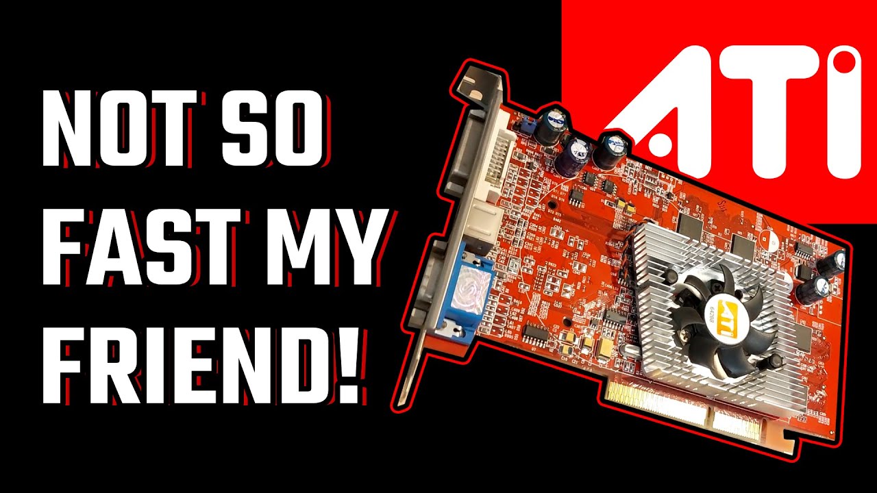 Radeon 9550 DDR2 Retro Review + Crazy Overclocking!