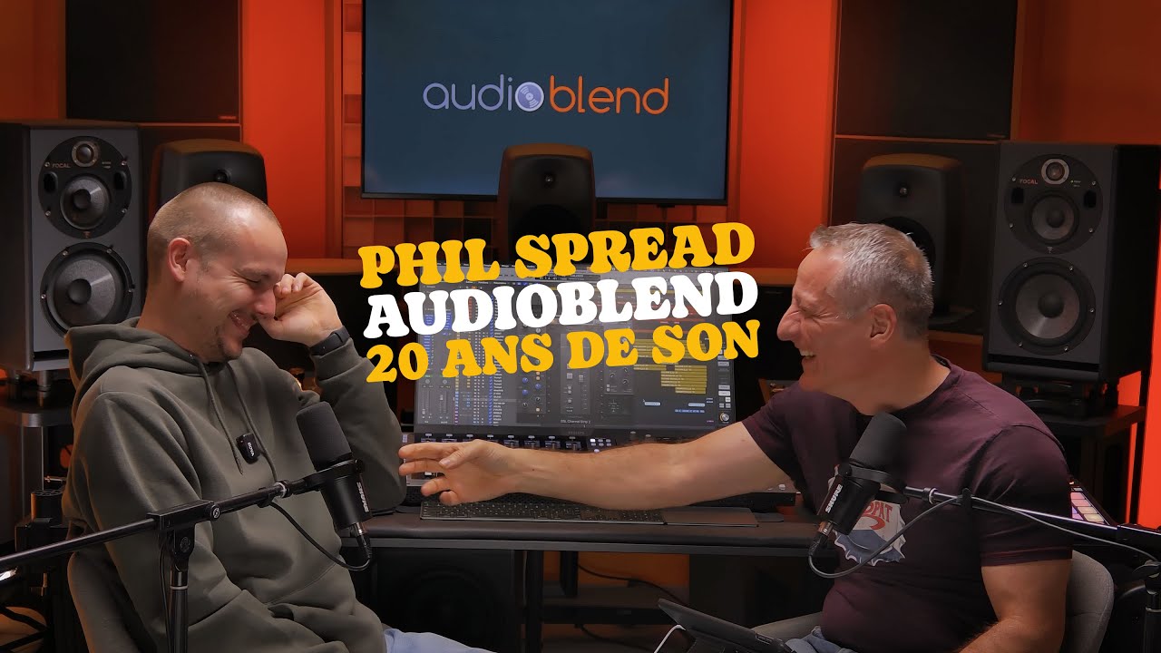 Les secrets de Phil du studio AudioBlend enfin r&eacute;v&eacute;l&eacute;s !