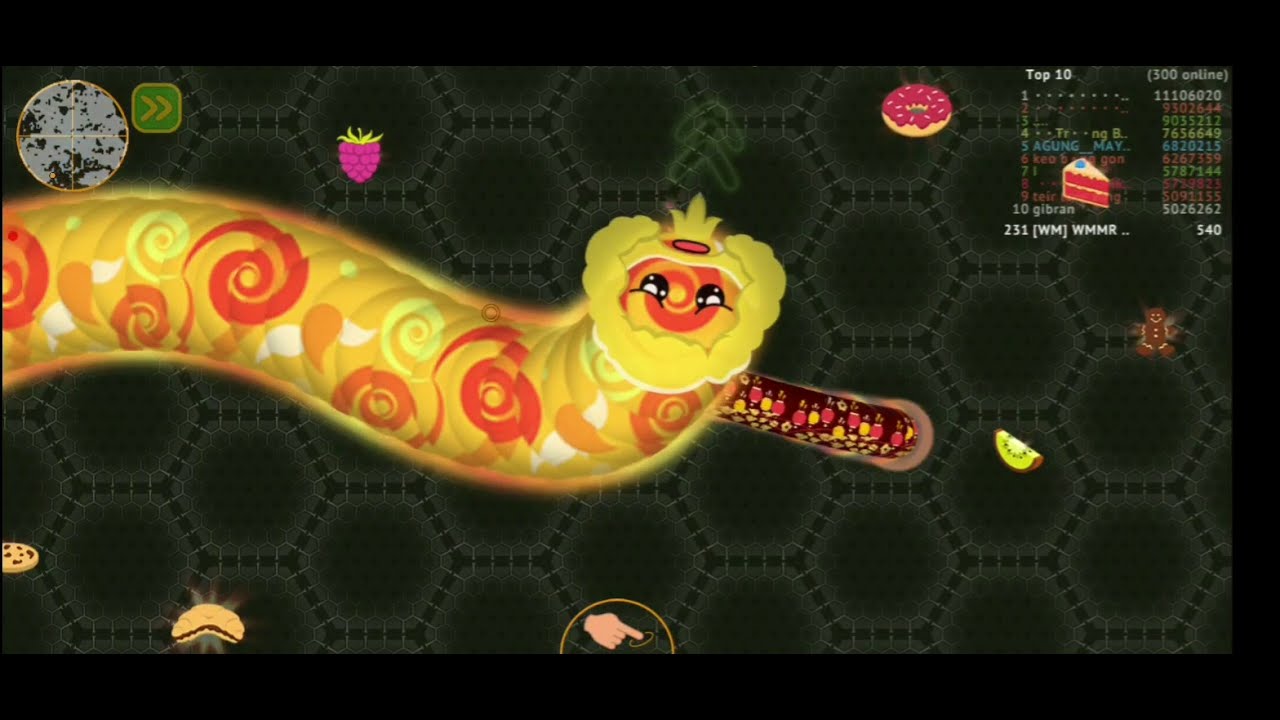 wormate Io gameplay happy China New year🧧🧧🧧