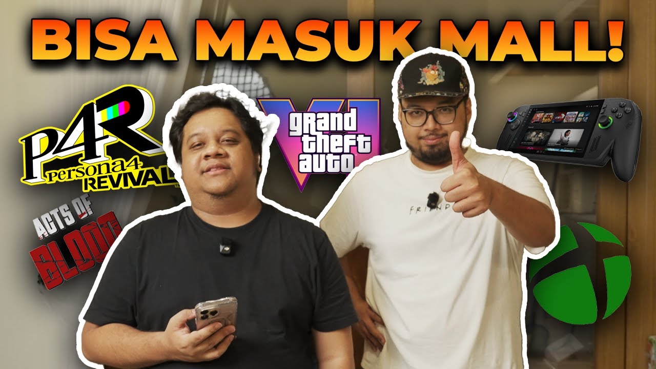 XBOX BANYAK GAME!! XBOX Juga Bikin Konsol Portable!! GTA 6 BISA MASUK MALL!? - TAG BLAST
