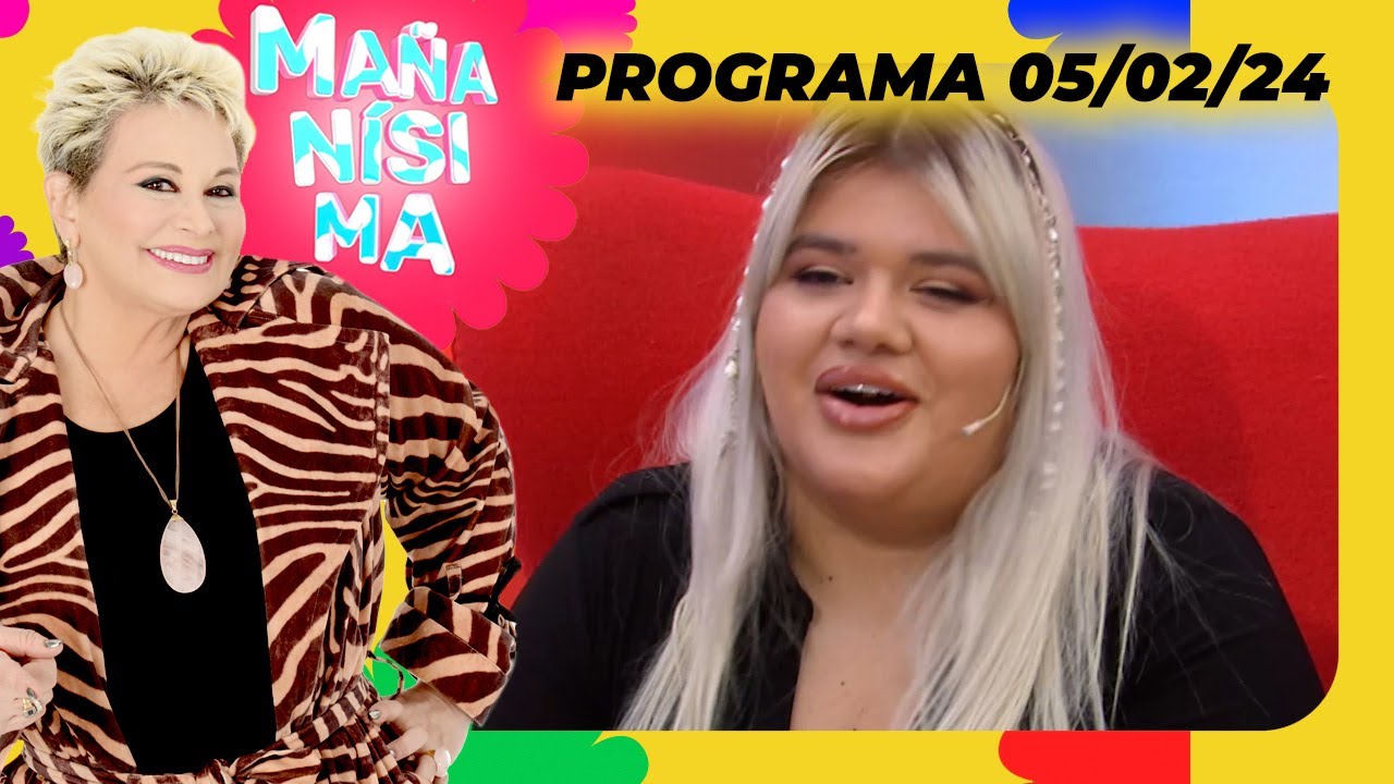 MAÑANÍSIMA - PROGRAMA 05/02/24 - MANO A MANO EN VIVO CON MORENA RIAL QUE RESPONDIÓ A TODO SIN FILTRO