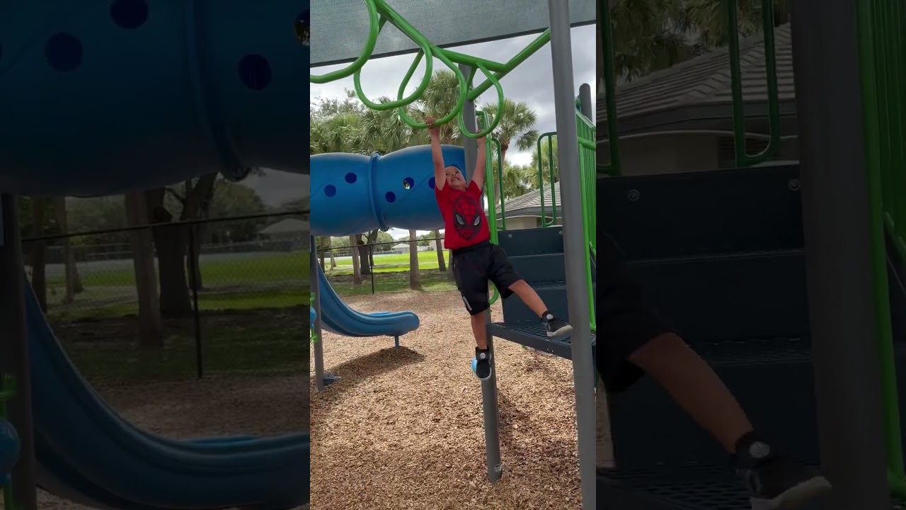 Monkey Bar Challenge with Konnor