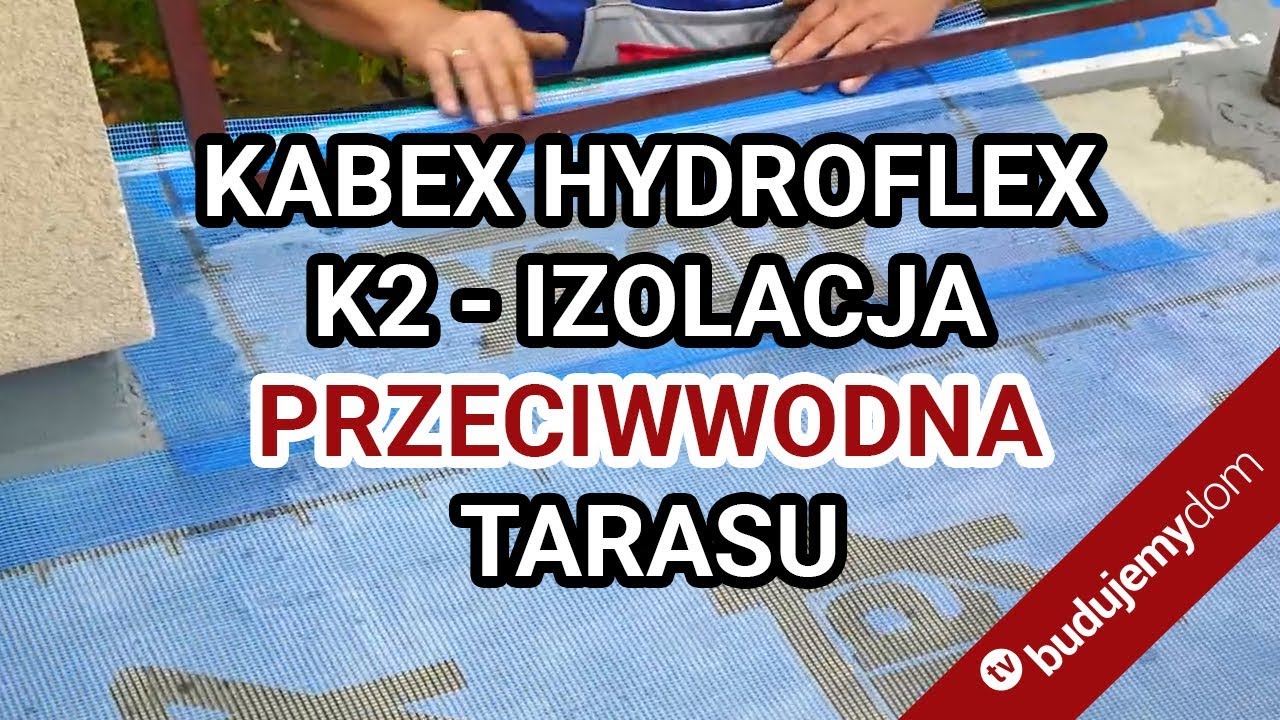 Jak uszczelnić taras nad pomieszczeniem ogrzewanym? KABEX Hydroflex K2