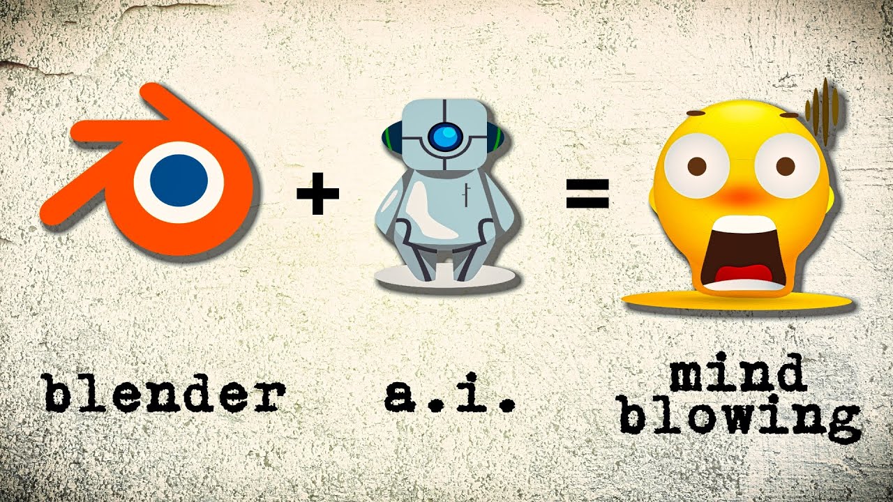 A.I In Blender is Awesome!